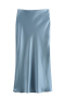casual non stretch satin pure color high waist skirts_Black_White_Dark Gray_Pink_Red_Rose Red_Magenta_Green_Forest Green_Dark Green_Sky Blue_Haze Blue