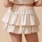 new stylish slight stretch 9-color patchwork mini tiered skirt_Black_White_Pink_Orange_Green_Blue_Dark Blue_Purple_Beige