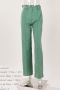 high quality stylish non-stretch 11 colors straight suit pants(only pants)_Black_White_Pink_Light Pink_Light Green_Green