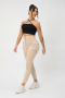 high quality casual slight stretch pockets zip-up button all-match cargo pants_Dark Gray_Rose Red_Dark Green_Dark Blue_Khaki