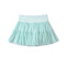 casual stretch 6-colors pleated mesh mini skirt with lining size run small_Black_Pink_Aqua Green