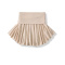casual stretch 8-colors pleated high waist mini skirt with lining size run small_Black_White_Gray_Light Pink_Red_Yellow_Sky Blue_Khaki