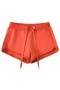 casual slight stretch solid color 7 colors drawstring shorts size run small_Black_White_Gray_Dark Gray_Red