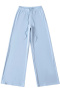 casual slight stretch drawstring high waist straight pants size run small_Gray_Dark Gray_Pink_Yellow_Sky Blue