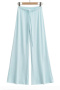 casual slight stretch drawstring high waist wide-leg pants size run small_Black_Gray_Dark Gray_Pink_Sky Blue