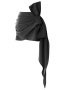 sexy slight stretch bow decor high-waist mini skirt(size run small)_Black