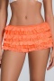 chic slight stretch 6 colors lace ruffle all-match hot shorts_Black_White_Pink_Orange