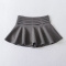 sexy slight stretch zip-up 5 colors high-waist mini skirt(size run small)_Black_White_Dark Gray