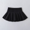 sexy slight stretch zip-up 5 colors high-waist mini skirt(size run small)_Black