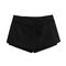 sexy slight stretch high-waist lace-up skort(size run small)_Black