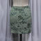 sexy non-stretch sequin embroidery decor high-waist mini skirt_Black_Magenta_Green
