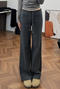 casual slight stretch 4 colors drawstring pants(size run small)_Black_Gray_Dark Gray