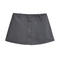 casual non-stretch 3 colors low-waist button mini skirt(size run small)_Black_Gray