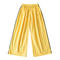 casual non-stretch 9 colors high-waist drawstring loose pants(size run small)_Black_White_Dark Gray_Pink_Yellow