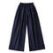 casual non-stretch 9 colors high-waist drawstring loose pants(size run small)_Black_White_Dark Gray_Pink_Yellow_Sky Blue_Dark Blue