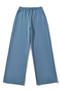 casual non-stretch 6 colors high-waist drawstring pants(size run small)_Black_White_Gray_Blue