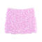 sexy non-stretch 4 colors sequin decor high-waist mini skirt_Pink