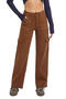 casual plus size slight stretch 4 colors solid color high waist straight jeans_White_Dark Green_Khaki _Brown