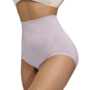 solid color 6 colors high waist stretch panties_Black_Purple
