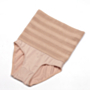 plus size four color high waisted high-elastic cutout cotton breathable body shaping tight-fitting shorts_Black_Beige_Pink_Khaki 