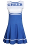 sexy baby cosplay letter printing slim stretch babydoll costume(with color ball)_Black_Red_Blue