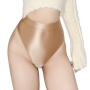 sexy lingerie new 8 colors solid color stretch simple high waist plus-size panties_Black_White_Purple_Light Green_Red_Blue_Brown