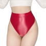 sexy lingerie new 8 colors solid color stretch simple high waist plus-size panties_Black_White_Purple_Light Green_Red