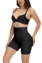 s-3xl sexy lingerie new 2 colors high waist hip lift plus-size corset shapewear_Black