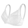 eight colors non-removable shoulder strap underwire push up lace bra_Black_White