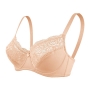 seven colors non-removable shoulder strap lace underwire push up bra_Black_White_Red_Beige