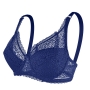 eight colors non-removable shoulder strap underwire push up lace sexy bra_Black_White_Purple_Red_Rose Red_Beige_Dark Blue