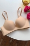 new 2 colors thick palm cup sexy bra_Black_Beige