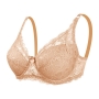 slight stretch 7 colors lace cotton bra(with underwire)80c...available for d cup_Black_White_Purple_Red_Rose Red_Beige