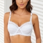 slight stretch 7 colors lace cotton bra(with underwire)80c...available for d cup_Black_White