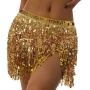 slight stretch 10 colors sequin tassel decor tied belly dance sexy skirt costume_Black_Purple_Red_Sky Blue_Blue_Pink_Magenta_Gold