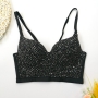 slight stretch rhinestone boned bra vest(with underwire,75b 80b 85c 90c available for a\b\c cup)_Black