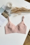 slight stretch lace bunny ears pads bra(without underwire)75a 80a 85a 90a available for a\b\c cup_Black_Beige_Sky Blue_Pink