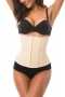xxs-2xl plus-size non-stretch with bone breathable corsets(no underwear)_Black_Beige