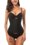 xxs-3xl plus-size non-stretch with bone breathable corsets(no underwear)_Black