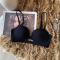 sexy slight stretch smooth surface without trace bra new add color(no underwire)_Black