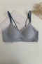 sexy slight stretch cut out traceless bra_Black_White_Gray_Haze Blue