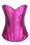 s-6xl slim plus-size non-stretch steel bone lace-up corset_Black_White_Pink_Red_Green_Blue_Sea Blue_Darkviolet