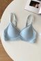 sexy slight stretch removable pad thin seamless bras_Black_Light Pink_Forest Green_Sky Blue