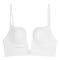 sexy slight stretch soft steel ring bra_Black_White