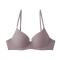 sexy slight stretch soft steel ring traceless bra_Black_White_Gray_Pink_Rose Red_Purple