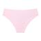 sexy high stretch low-waisted seamless quick drying ice silk panties #1#_Pink_Light Pink