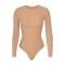sexy plus-size high stretch simple tight soft and comfortable shapewear_Black_Khaki