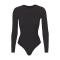 sexy plus-size high stretch simple tight soft and comfortable shapewear_Black