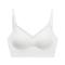 sexy slight stretch solid color backless padded bras_Black_White