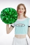 one pc solid color cheerleading flower_Red_Magenta_Green